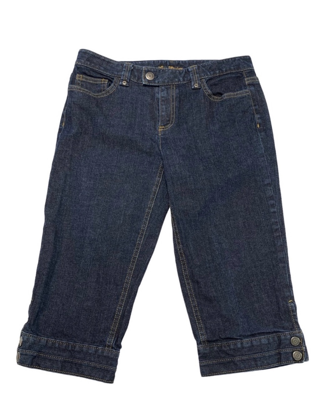 ANN TAYLOR Modern Fit Lindsay Denim Capris Sz 10
